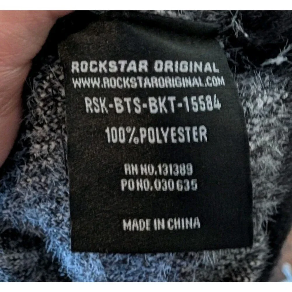 Rockstar Original Lake Mohair Knit Track Suit Set, Hoodie & Pants, Boys 14, NEW
